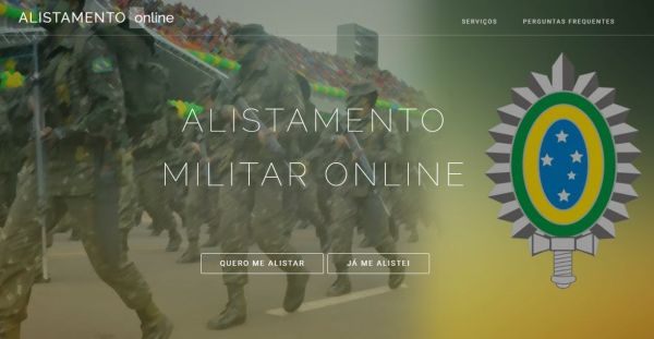 alistamento online 2019