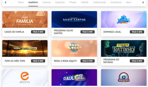 programas do SBT